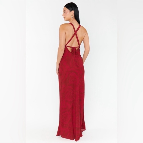 SHOW ME YOUR MUMU Anderson Maxi Dress In Dark Romance - Picture 2 of 10